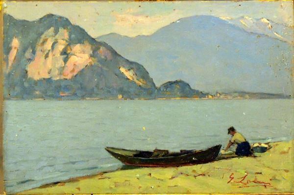 Giovanni Lomi  - Asta GIOIELLI, ARGENTI, ARREDI, OGGETTI D'ARTE E DIPINTI - Poggio Bracciolini Casa d'Aste