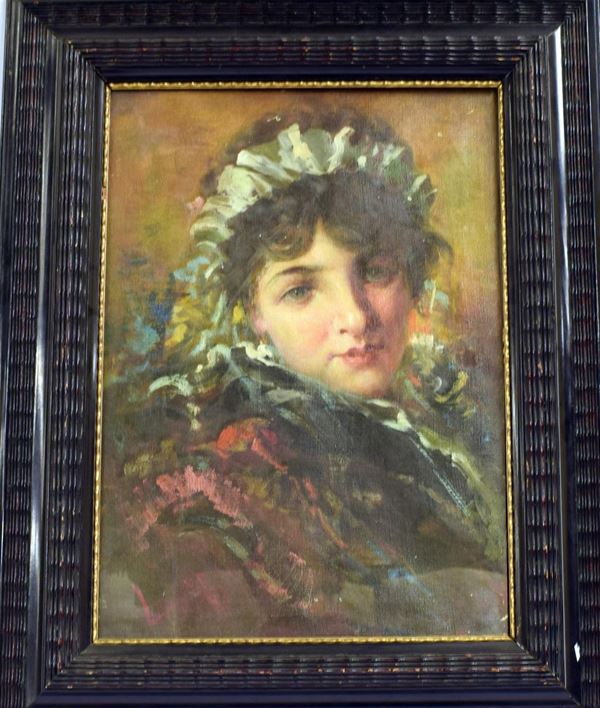 Dipinto, inizi sec. XX  - Asta GIOIELLI, ARGENTI, ARREDI, OGGETTI D'ARTE E DIPINTI - Poggio Bracciolini Casa d'Aste