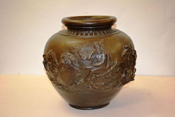 Vaso, manifattura di Signa, inizi sec. XX,