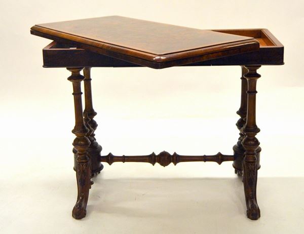 Tavolo da gioco, Francia, sec. XIX,