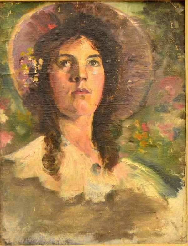 Scuola italiana, sec. XX  - Asta GIOIELLI, ARGENTI, ARREDI, OGGETTI D'ARTE E DIPINTI - Poggio Bracciolini Casa d'Aste