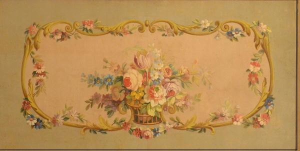 Scuola francese, sec. XX  - Asta GIOIELLI, ARGENTI, ARREDI, OGGETTI D'ARTE E DIPINTI - Poggio Bracciolini Casa d'Aste