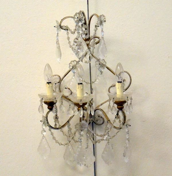 Applique, inizi sec. XX, in metallo