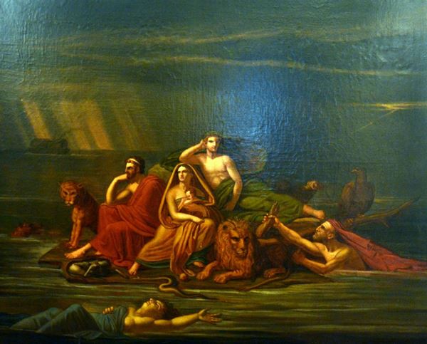 Scuola nord europea, sec. XIX  - Asta GIOIELLI, ARGENTI, ARREDI, OGGETTI D'ARTE E DIPINTI - Poggio Bracciolini Casa d'Aste