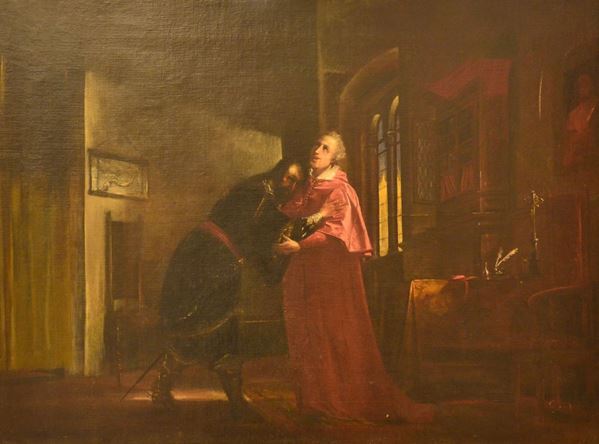Giuseppe Bezzuoli  - Asta GIOIELLI, ARGENTI, ARREDI, OGGETTI D'ARTE E DIPINTI - Poggio Bracciolini Casa d'Aste