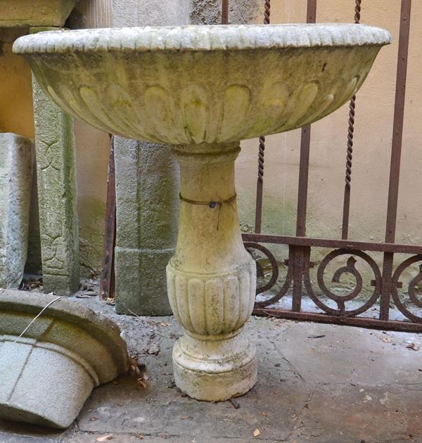 Acquasantiera, inizi sec. XX,