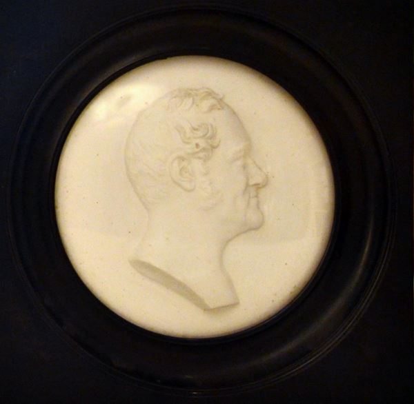 Altorilievo, sec. XIX, in gesso, raffigurante