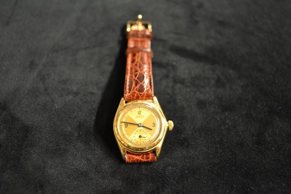 Orologio da polso Rolex, anni '40, in oro gial-