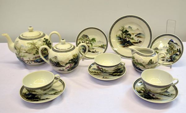 Servito da t&egrave;, Cina sec. XX  - Asta ANTIQUARIATO, COLLEZIONISMO, GIOIELLI - Poggio Bracciolini Casa d'Aste