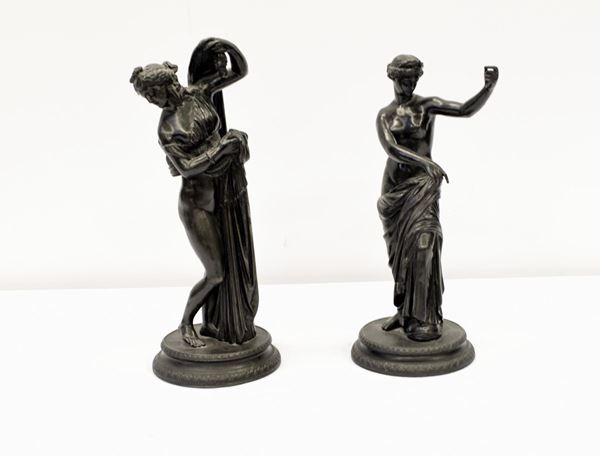 Due sculture , sec. XIX  - Asta ANTIQUARIATO, COLLEZIONISMO, GIOIELLI - Poggio Bracciolini Casa d'Aste