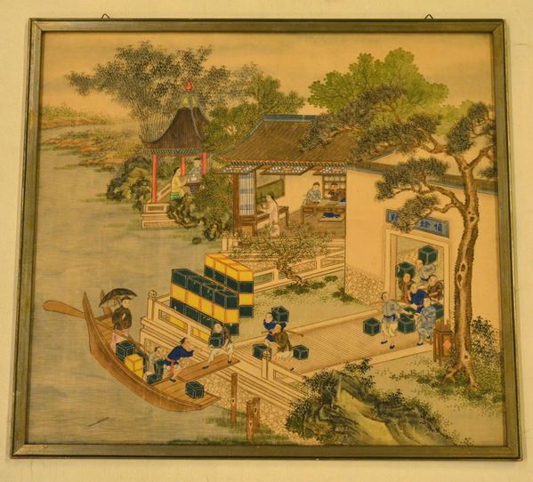 Scuola orientale, sec. XX  - Asta ANTIQUARIATO, COLLEZIONISMO, GIOIELLI - Poggio Bracciolini Casa d'Aste