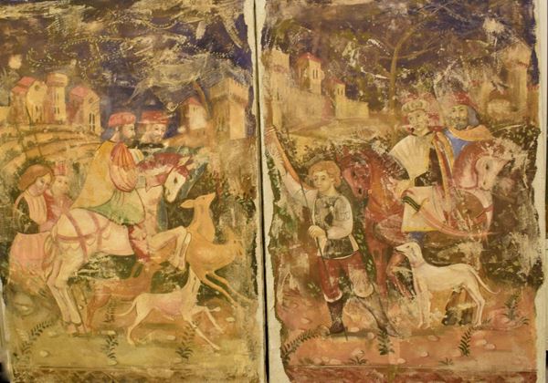  Scuola degli inizi del sec. XX  - Asta ANTIQUARIATO, COLLEZIONISMO, GIOIELLI - Poggio Bracciolini Casa d'Aste