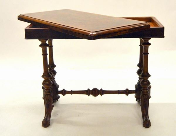 Tavolo da gioco, Francia, sec. XIX,