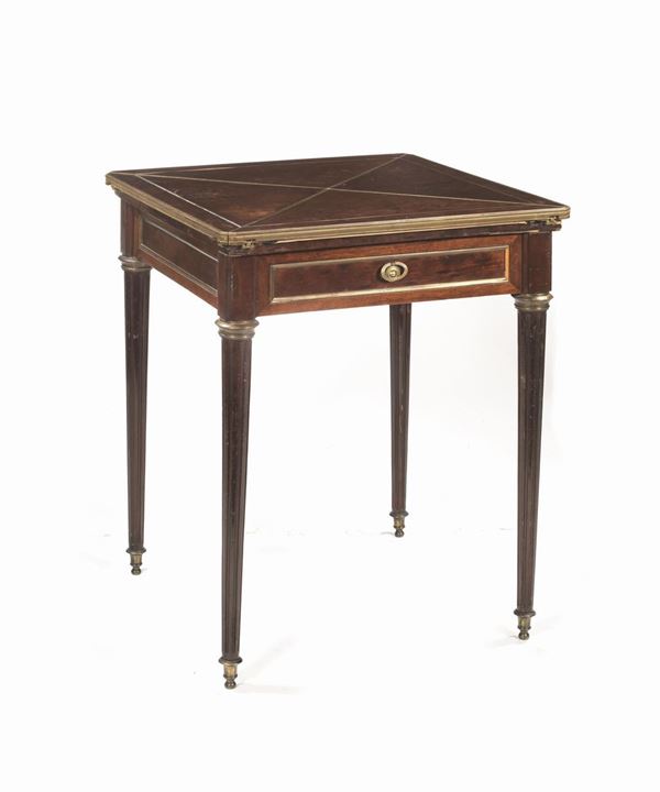 TAVOLO DA GIOCO, INGHILTERRA, INIZI SECOLO XIX