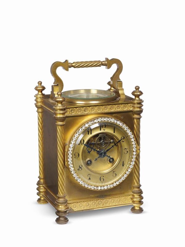 OROLOGIO DA TAVOLO, FINE SEC. XIX-INIZI XX