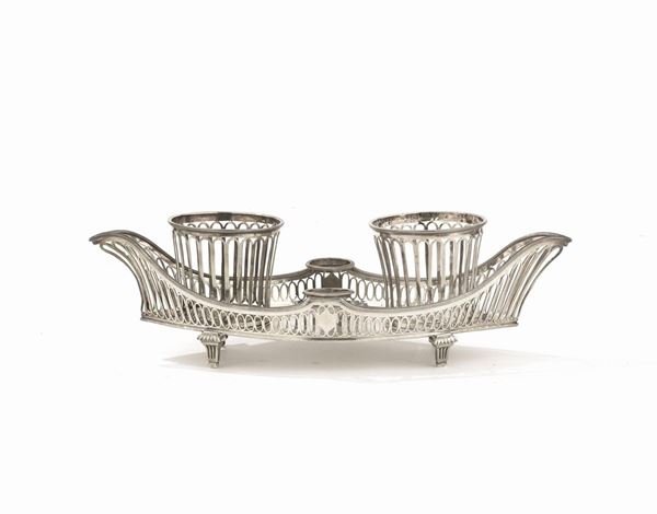 OLIERA A NAVETTE, PARIGI, 1797 CIRCA, ARGENTIERE F. PICARD