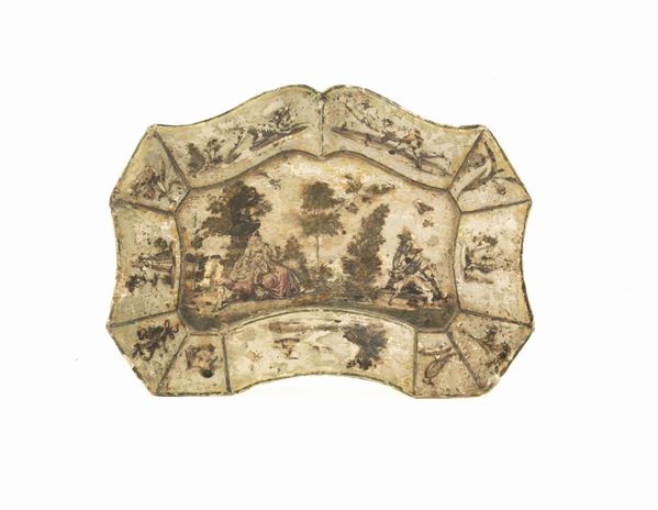 VASSOIETTO, VENEZIA, SECOLO XVIII  - Asta INTERNI - Poggio Bracciolini Casa d'Aste