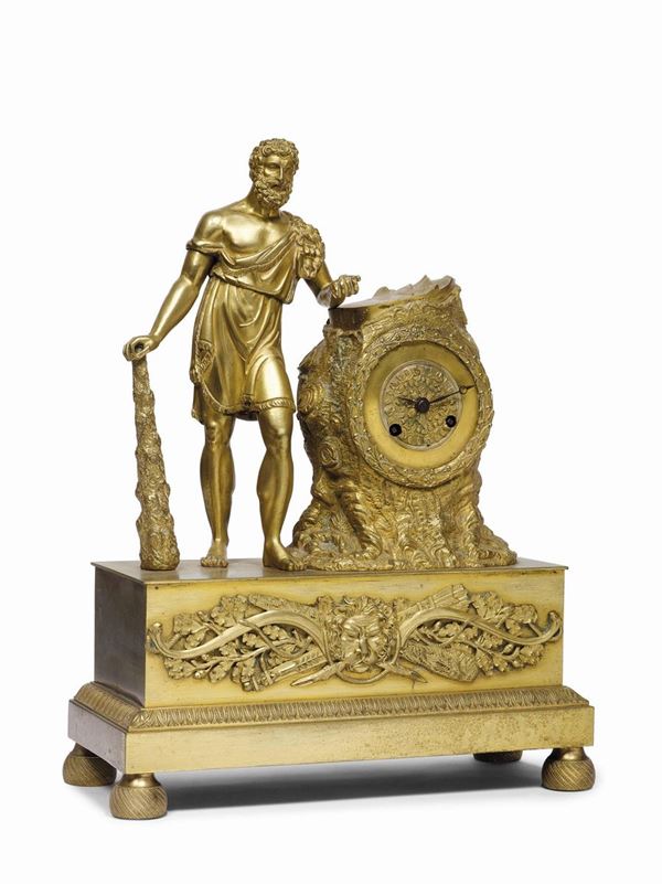 OROLOGIO DA TAVOLO, FRANCIA, PRIMA META' SECOLO XIX