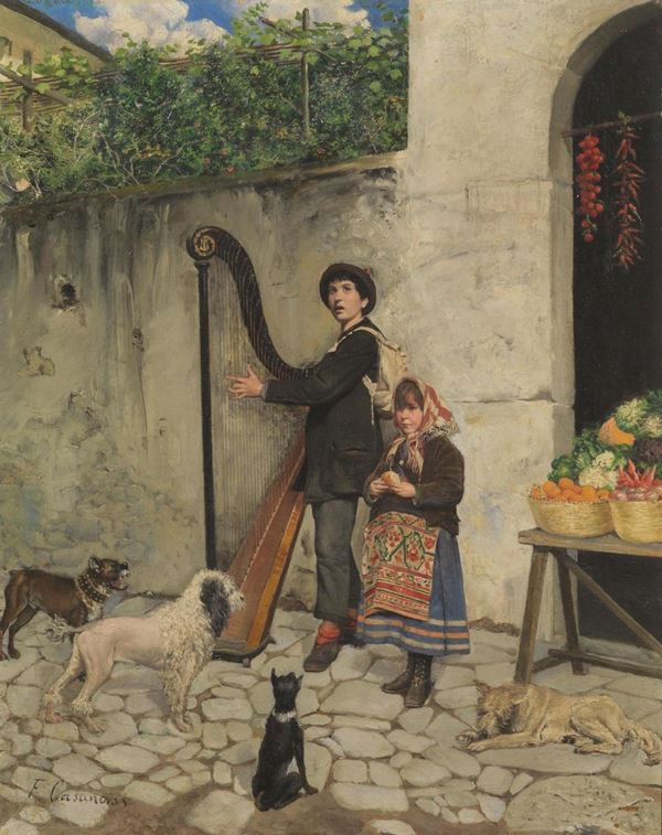 Scuola del sec. XIX  - Asta INTERNI - Poggio Bracciolini Casa d'Aste