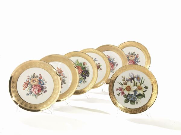 ASSORTIMENTO DI SETTE PIATTI, GERMANIA, SECOLO XX