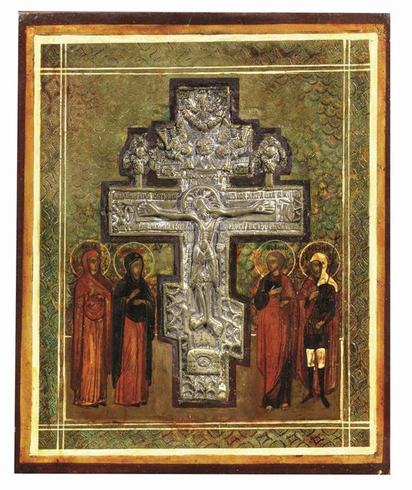Scuola della Russia centrale, sec. XIX  - Asta INTERNI - Poggio Bracciolini Casa d'Aste