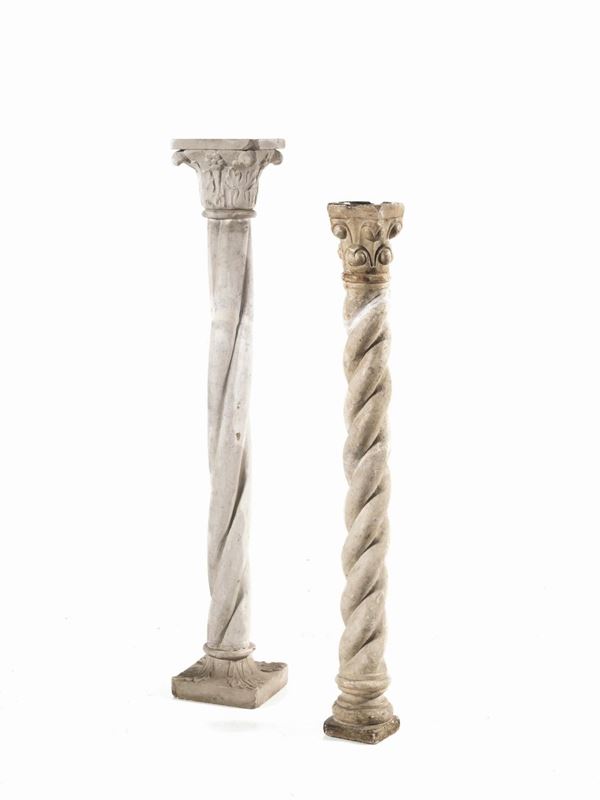 DUE COLONNE, SECOLO XIX
