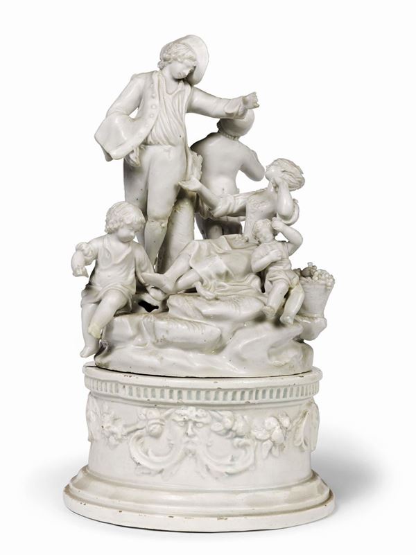 DUE GRUPPI, VENEZIA, MANIFATTURA GEMINIANO COZZI, 1770 CIRCA