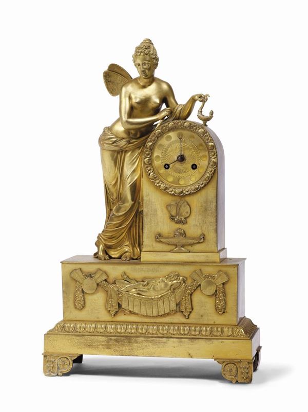 OROLOGIO DA TAVOLO, FRANCIA, PRIMA MET&Agrave; SECOLO XIX