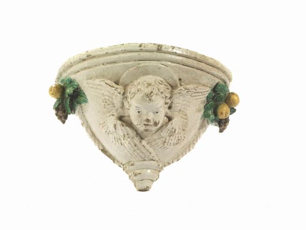MENSOLA ROBBIANA, FIRENZE, SECOLO XIX  - Asta INTERNI - Poggio Bracciolini Casa d'Aste