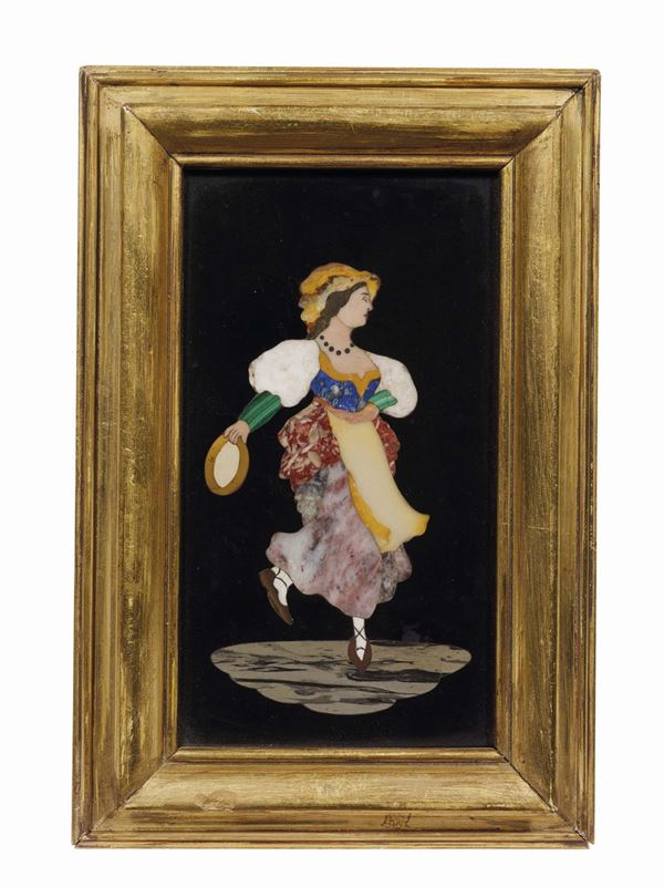 COPPIA DI PLACCHE, FIRENZE, FINE SECOLO XIX