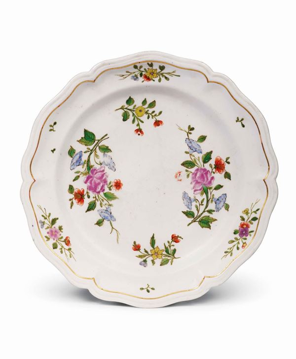 PIATTO, GINORI, DOCCIA, 1750  - Asta INTERNI - Poggio Bracciolini Casa d'Aste