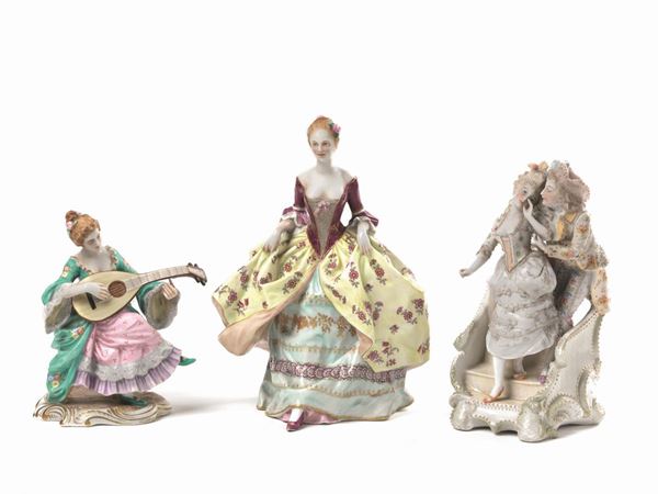 DUE STATUINE ED UN GRUPPO, INIZI SEC. XX