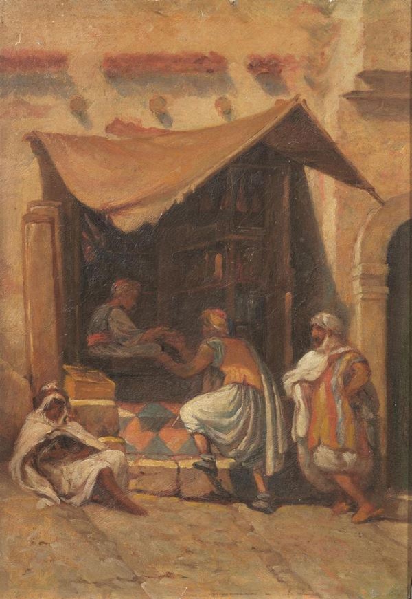 Scuola francese del sec. XX&nbsp;&nbsp;&nbsp;&nbsp;&nbsp;&nbsp;&nbsp;&nbsp;&nbsp;&nbsp;&nbsp;&nbsp;&nbsp;&nbsp;  - Asta INTERNI - Poggio Bracciolini Casa d'Aste