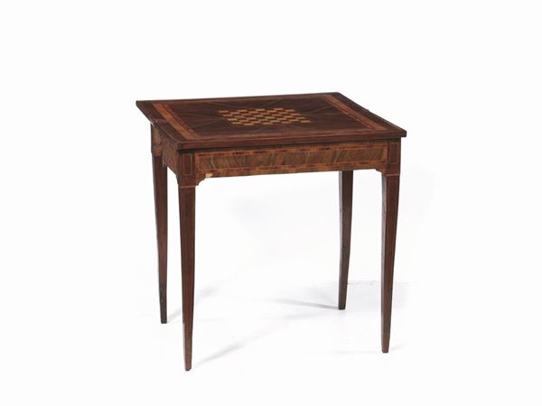 TAVOLO DA GIOCO, LOMBARDIA, SEC. XVIII