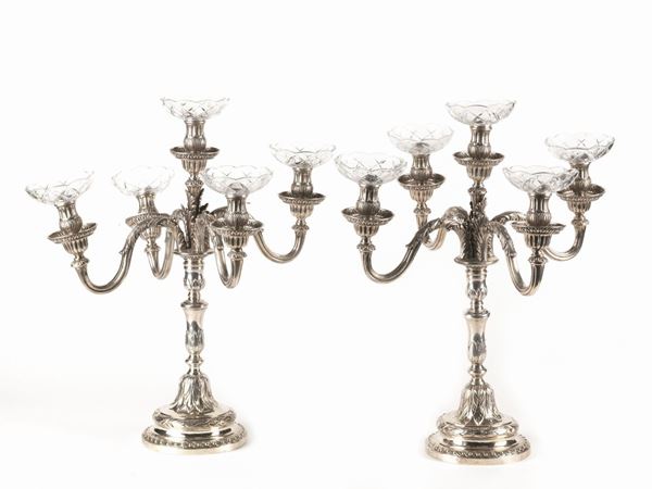COPPIA DI CANDELABRI, SEC. XX                                             