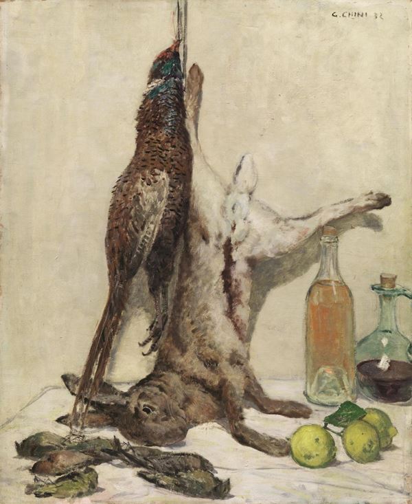 Galileo Chini  - Asta INTERNI - Poggio Bracciolini Casa d'Aste
