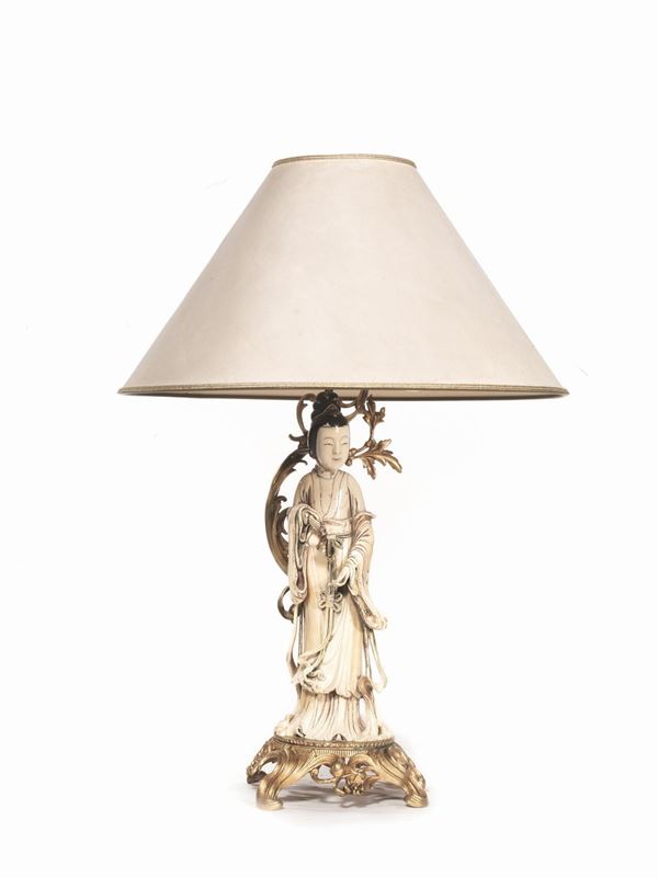 LAMPADA DA TAVOLO, FRANCIA, SEC. XIX                                      
