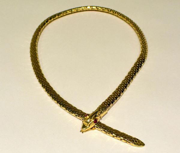 GIROCOLLO IN ORO GIALLO