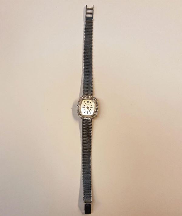 Orologio per signora tissot in oro bianco e