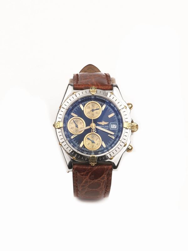 OROLOGIO DA POLSO, BREITLING CHRONOMAT IN ACCIAIO&nbsp;&nbsp;&nbsp;&nbsp;&nbsp;&nbsp;&nbsp;&nbsp;&nbsp;&nbsp;&nbsp;&nbsp;&nbsp;&nbsp;&nbsp;&nbsp;&nbsp;&nbsp;&nbsp;&nbsp;&nbsp;&nbsp;&nbsp;&nbsp;&nbsp;  - Asta GIOIELLI, ARREDI D'ANTIQUARIATO, DIPINTI E SCULTURE - Poggio Bracciolini Casa d'Aste