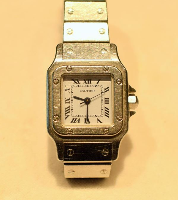 OROLOGIO DA POLSO PER SIGNORA SANTOS DE CARTIER