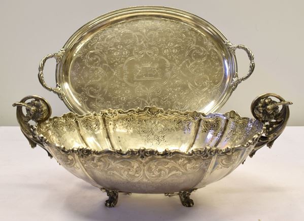CENTRO TAVOLA , SEC. XX                                                     - Asta GIOIELLI, ARREDI D'ANTIQUARIATO, DIPINTI E SCULTURE - Poggio Bracciolini Casa d'Aste