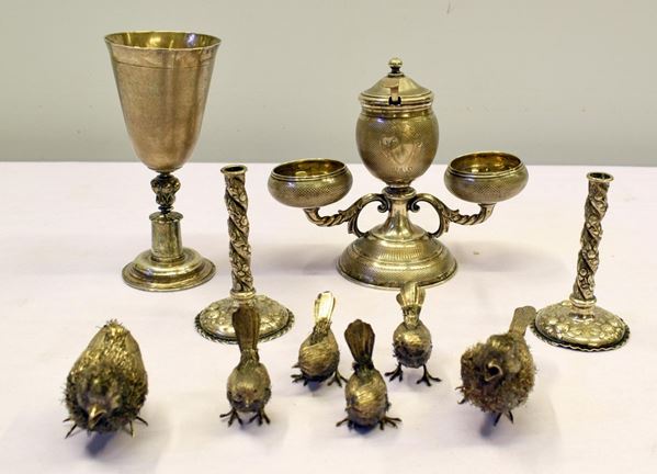 LOTTO DI DIECI SOPRAMMOBILI , SEC. XIX/XX  - Asta GIOIELLI, ARREDI D'ANTIQUARIATO, DIPINTI E SCULTURE - Poggio Bracciolini Casa d'Aste