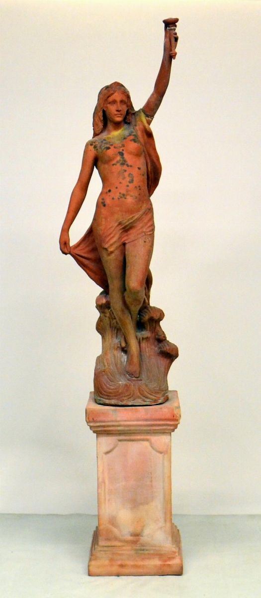 Scultura, sec. XX, in terracotta,