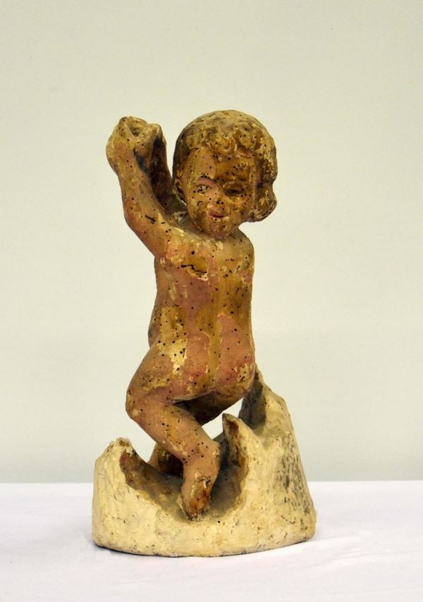 Scultura, sec. XIX, in legno scolpito,