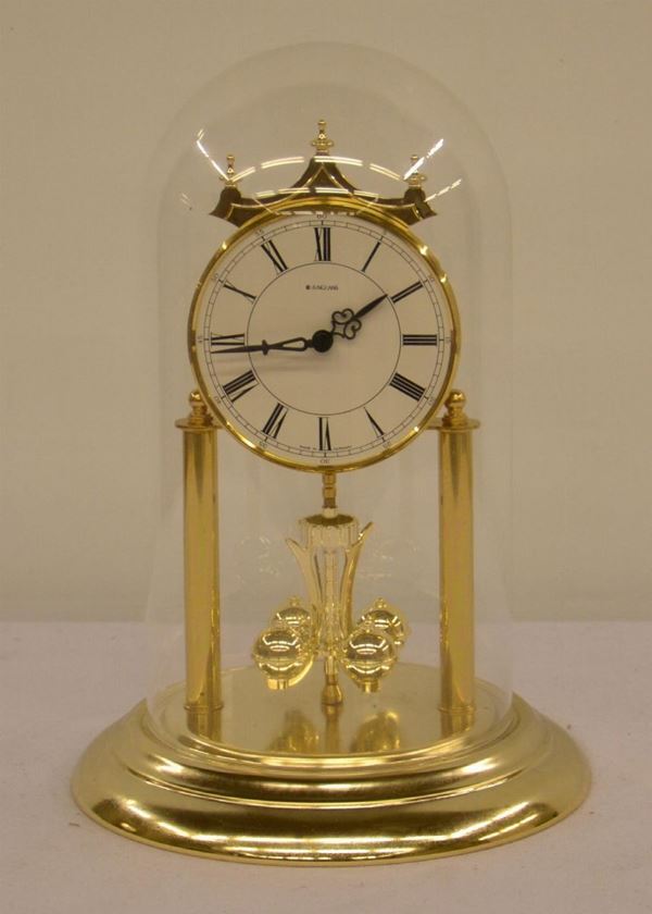 Orologio da tavolo, manifattura Junghans, in materiale