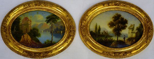 Scuola austriaca, sec. XIX  - Asta GIOIELLI, ARREDI D'ANTIQUARIATO, DIPINTI E SCULTURE - Poggio Bracciolini Casa d'Aste