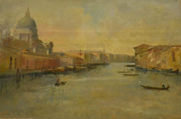 Scuola italiana, sec. XX  - Asta GIOIELLI, ARREDI D'ANTIQUARIATO, DIPINTI E SCULTURE - Poggio Bracciolini Casa d'Aste