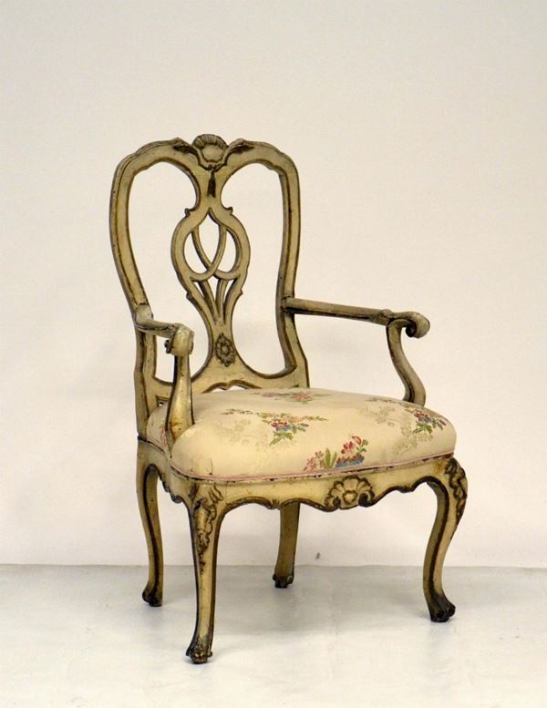 Poltroncina, Veneto, sec. XVIII,