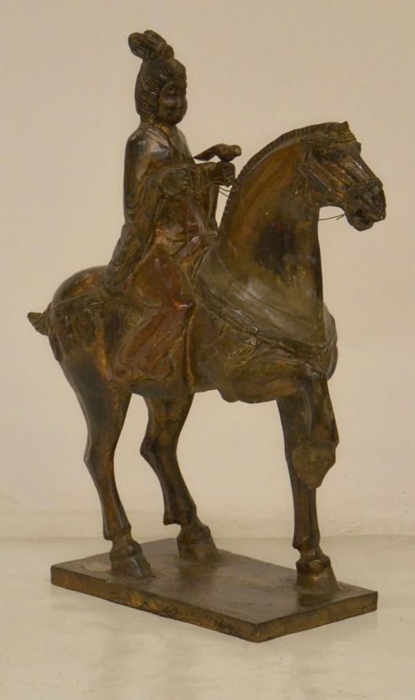 Scultura, inizi sec. XX, in legno,